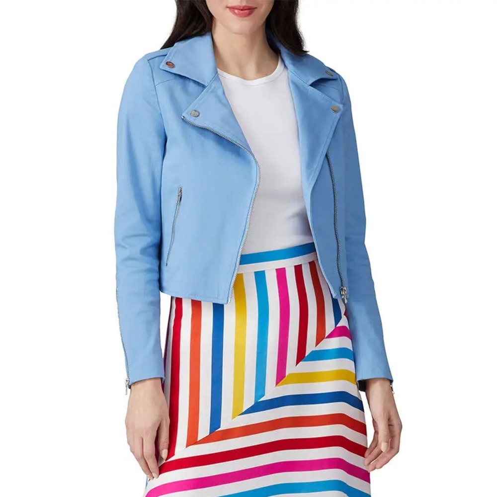 Color Me Courtney Dennis Biker Jacket